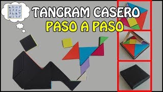 como hacer un tangram [upl. by Oramug]