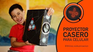 Proyector Casero para Smartphone 📽Cine en Casa  3HILOS [upl. by Zeret]