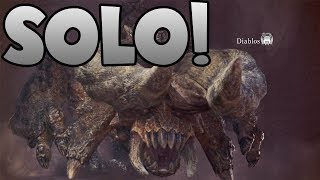 Monster Hunter World HOW TO DEFEAT DIABLOS SOLO FULL IN DEPTH GUIDE [upl. by Aivekahs]