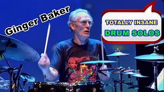 GINGER BAKER DRUM SOLO  MINDBLOWING [upl. by Ylimme]