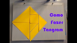 Como fazer tangram [upl. by Angelika]