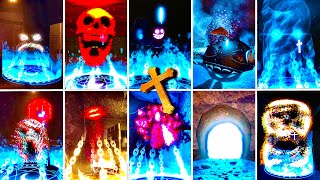 DOORS CONTENT UPDATE All NEW Crucifix USES on All New Secret ENTITIES Fixed Animation [upl. by Aramot]