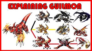 Explaining Digimon GUILMON DIGIVOLUTION LINE Digimon Conversation 19 [upl. by Salesin]