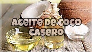 COMO HACER ACEITE DE COCO  FÁCIL Y RAPIDO Paso a Paso [upl. by Alis]