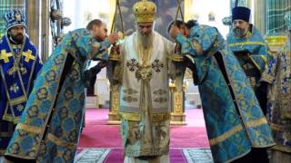 Orthodox Divine Liturgy in Church Slavonic [upl. by Ennobe805]