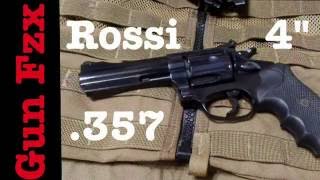 Rossi 357 Magnum 4quot Revolver Review  R97104 [upl. by Nodlew]