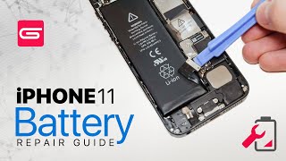 iPhone 11 Battery Replacement Repair Guide [upl. by Ehsiom53]