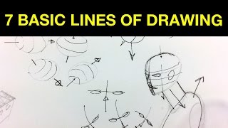 7 Basic Lines of Drawing [upl. by Snah225]