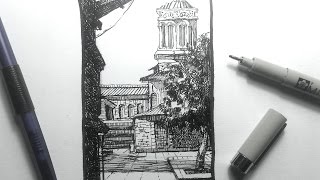 Urban Sketching Series Pt 1  Some basics [upl. by Edlyn490]