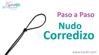 DIY ¿Cómo hacer un Nudo Corredizo  Karatips [upl. by Junette403]