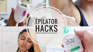 How to Use Epilator  Epilator Hair Removal Hacks  Philips Satinelle Epilator  SuperWowStyle [upl. by Codi]