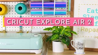 Cricut Explore Air 2 Machine For Beginners  Easy DIY Projects [upl. by Nnylodnewg]