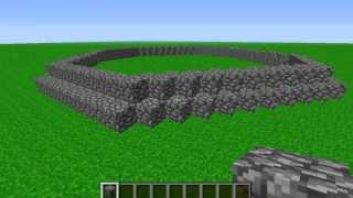 Minecraft how to build an erupting volcano tutorial 171 [upl. by Yroger]