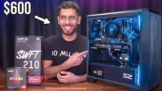 Build the Best 600 Gaming PC  2024 [upl. by Esinev]