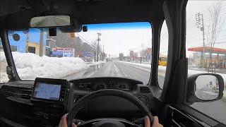 【試乗動画】2020 MC ホンダ NBOX カスタム L ターボ 4WD 市街地試乗 [upl. by Alaham]