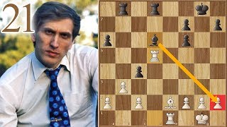 Robert James Fischer Champion of The World  Spassky vs Fischer  1972  Game 21 [upl. by Sheffy]