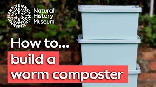 How to build a worm composter A simple DIY project [upl. by Hollinger]