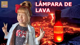 Lámpara de Lava Casera Ciencia con SuperToña  Experimentos caseros [upl. by Lotz]