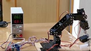 6 DOF Robot arm [upl. by Aizirk671]