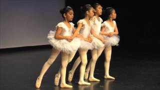 Bayview Arts School of ballet 2016  Cygnets Four Little Swans [upl. by Grewitz165]