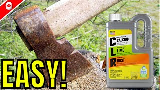 How To Remove Rust EASY  CLR Rust Remover amp restoration [upl. by Christiana]