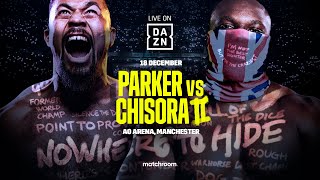 PARKER vs CHISORA II PRESS CONFERENCE LIVESTREAM [upl. by Dam]