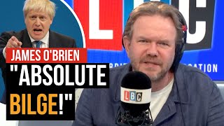 Boris Johnson resigns as MP James OBriens definitive takedown  LBC [upl. by Aara]