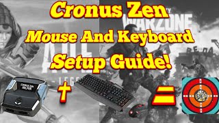 Cronus Zen Mouse And Keyboard Setup Guide [upl. by Annasus]