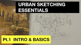 Urban Sketching Essentials Part 1  Intro amp Basics  Strathmore [upl. by Slinkman]