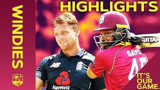 Buttler amp Gayle Go Huge In Record Breaking Match  Windies vs England 4th ODI 2019  Highlights [upl. by Asik808]