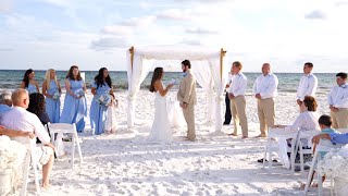 Destin Florida Beach Wedding  Dakota amp Payton Destination Wedding [upl. by Georas]