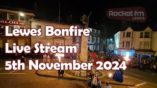 Lewes Bonfire 2024 Live [upl. by Siobhan237]