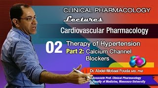 Cardiovascular Pharmacology Ar  02  Calcium channel blockers [upl. by Issor]