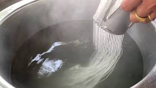 Thai Rice Flour Noodles Recipe [upl. by Assirrem]