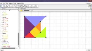 Creating a Tangram Puzzle [upl. by Asaph]