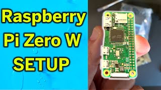 Raspberry Pi Zero W Setup [upl. by Ymmit]