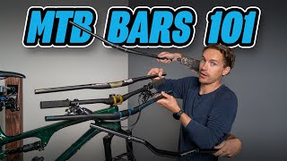 Mountain Bike Handlebars Buyers Guide Carbon vs Alloy Width Rise amp Sweep [upl. by Urial]