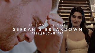 Serkans breakdown when he remembered Eda  w subtitles  if love is you EdSer [upl. by Cyrill]