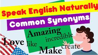 Lesson 5 101 Common Synonyms Words in English [upl. by Lichtenfeld82]