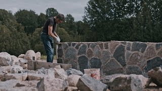 Making Zero Concrete Stone Foundation [upl. by Lavelle555]