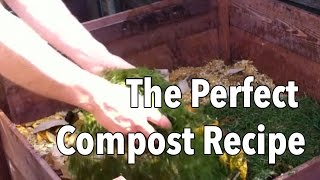 The Perfect Compost Recipe  How to Get Your Compost Heap Cooking [upl. by Atcele]