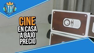 PROYECTOR CASERO PARA CELULAR  Tutorial PASO a PASO [upl. by Yeslehc]