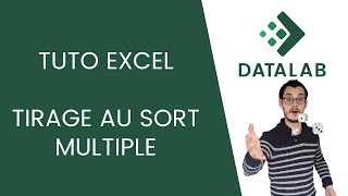 Tuto Excel  Faire un tirage au sort multiple [upl. by Mehalick]