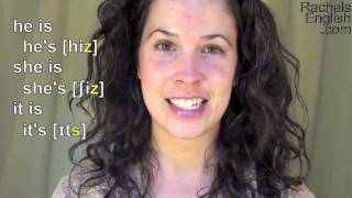 How to Pronounce Contractions American English Pronunciation [upl. by Zora211]