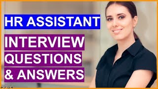 HR ASSISTANT Interview Questions amp Answers Human Resources Interview Prep [upl. by Aihsetan]