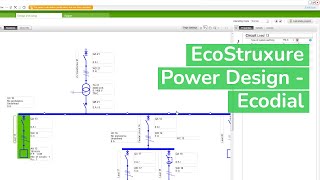 How to Draw and Define Networks Using EcoStruxure Power Design Ecodial Part 1  Schneider Electric [upl. by Itisahc77]