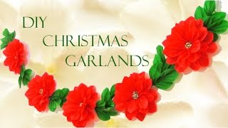 DIY guirnaldas navideñas  Christmas garlands [upl. by Kryska517]