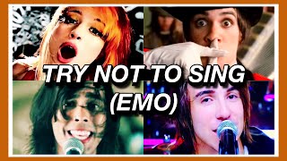 Try Not To Sing Along EMO Edition  Part 1 🖤 [upl. by Kraft]