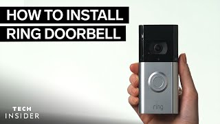 How To Install Ring Doorbell [upl. by Grissom570]