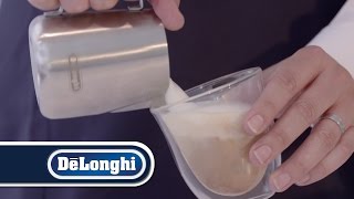 DeLonghi  How to make the perfect cappuccino [upl. by Esikram]